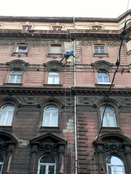 veszéltyelenítés alpintechnikával