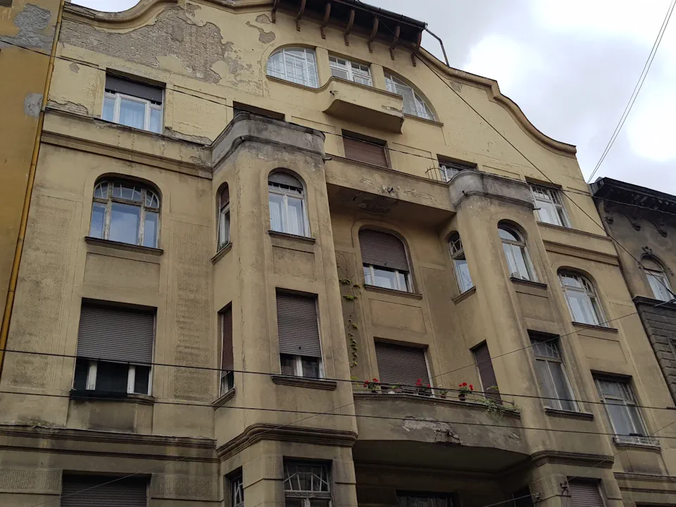 Baross utca 43. homlokzatfelújítás
