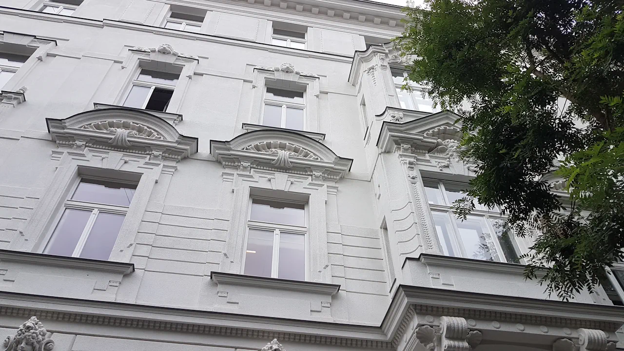 Benczúr utca 11. homlokzatfelújítás