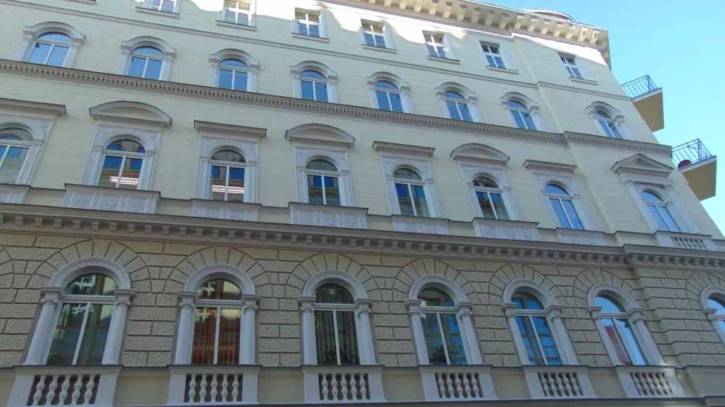 Mark Center homlokzat felújítás, restaurálás