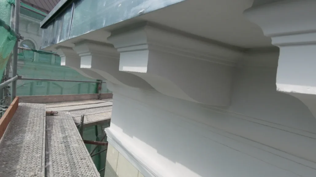 Mark Center homlokzat felújítás, restaurálás