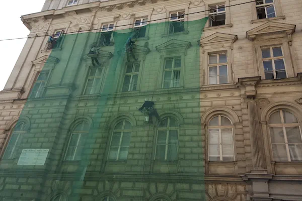 Homlokzat veszélytelenítés, veszélyelhárítás - Stukkó Line Kft. - ref5